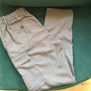 Men's Gray Casual CargoPants
